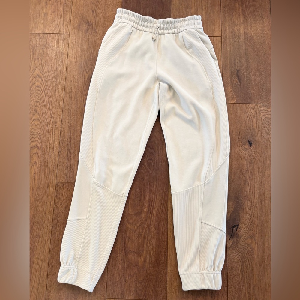 lululemon athletica Cream Track Pants
